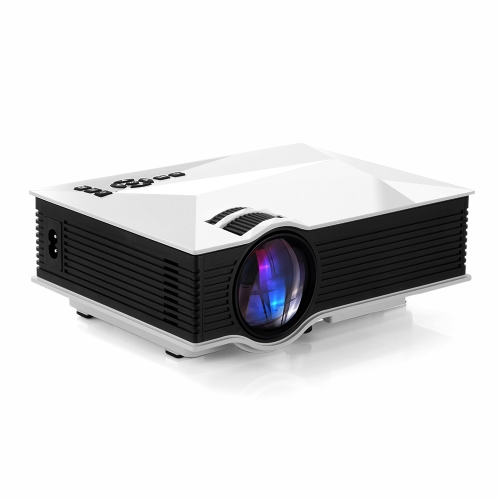 UC68+ 40ANSI 1024 x 600P Мультимедийный HD светодиодный проектор для домашнего кинотеатра, поддержка USB/SD/HDMI/VGA/IR