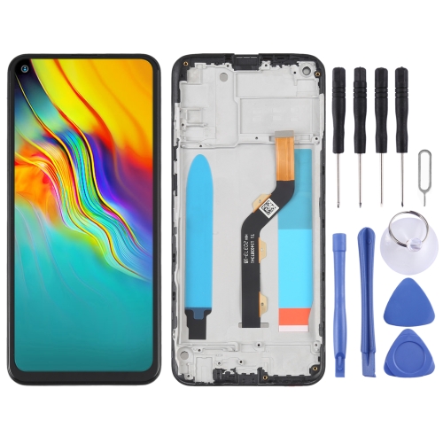 ЖК-экран OEM для Infinix Hot 9 / Hot 9 Pro X655 Digitizer Полная сборка с рамкой