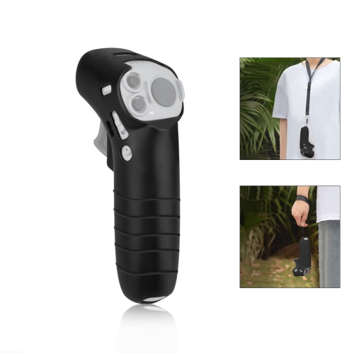 Для DJI RC Motion 2 / DJI Avata / FPV Rocker PULUZ Силиконовый защитный чехол с шейным ремешком (черный)