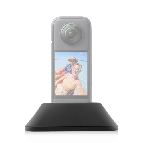 Для настольной подставки Insta360 X3 PULUZ с силиконовым основанием (черный)