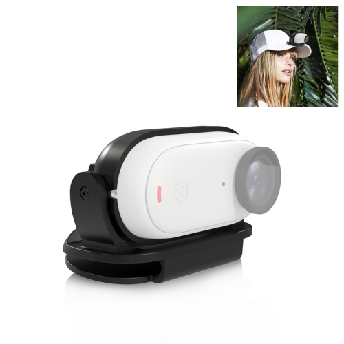 Для Insta360 GO3 PULUZ Easy Clip Зажим для шляпы Быстроразъемный зажим с фиксированным креплением на магнитной рамке (черный)