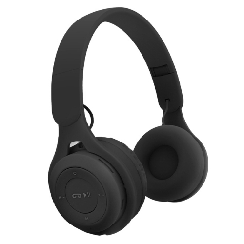 M6 беспроводная гарнитура Bluetooth складывающейся стерео гарнитуру с микрофоном (черный)